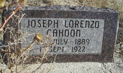 Joseph Lorenzo Cahoon 