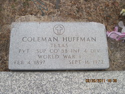 Coleman “Collie” Huffman Sr.