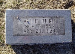 Allie A. <I>Pearson</I> Burd 