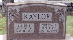 Elmer B Kaylor 