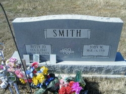 Betty Jo <I>Simons</I> Smith 