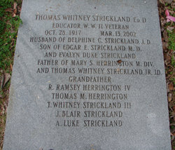 Thomas Whitney Strickland 