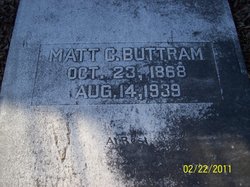 Madison Cay “Matt” Buttram 