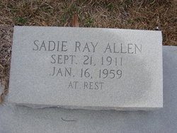 Sadie Ray Allen 