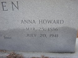 Anna <I>Howard</I> Allen 