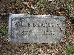 Willa O'Lang “Willie” <I>Broyles</I> Jackson 