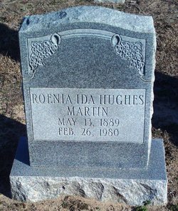Roenia Ida <I>Hughes</I> Martin 