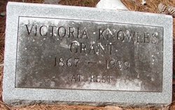 Victoria <I>Knowles</I> Grant 