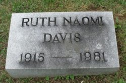 Ruth Naomi Davis 