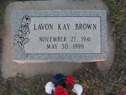 LaVon Kay <I>Vick</I> Brown 