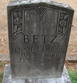 Jennie Lambert Betz 