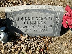 Johnnie <I>Garrett</I> Cummings 