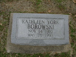 Kathleen <I>York</I> Borowski 