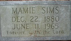 Mamie Sims 