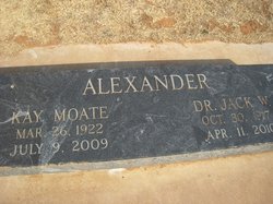 Kay <I>Moate</I> Alexander 