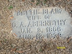 Bettie <I>Blair</I> Abernethy 