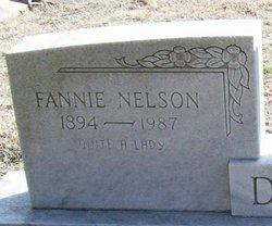 Fannie <I>Nelson</I> Davis 