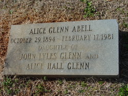 Alice <I>Glenn</I> Abell 