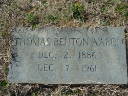 Thomas Benton Aaron 