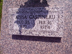 Anna Charlotte “Annie” <I>Hopper</I> Gastineau 