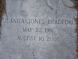 Juanita <I>Jones</I> Bradford 