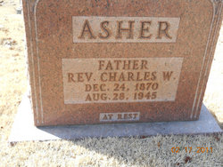 Rev Charles Wesley Asher 