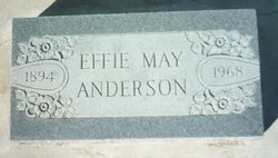 Effie May <I>Perry</I> Anderson 