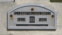 Elizabeth <I>Portee</I> Caldwell 