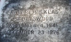 Robert Nicklas Spottswood 