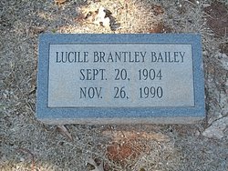 Lucile <I>Brantley</I> Bailey 