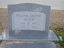 William Glenist Minick 