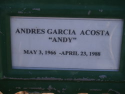 Andres Garcia “Andy” Acosta 