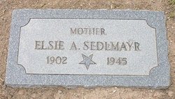 Elsie A. <I>Foth</I> Sedlmayr 