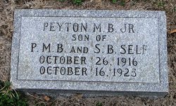 Peyton Marion Buford Self Jr.