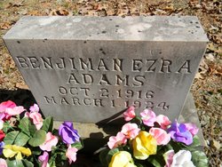 Benjiman Ezra Adams 