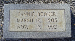Fannie <I>Daw</I> Booker 