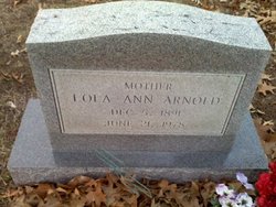 Lola Ann <I>Cooper</I> Arnold 