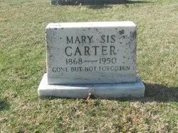 Mary Sis <I>Huntsman</I> Carter 