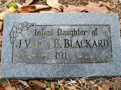 Infant Daughter Blackard 