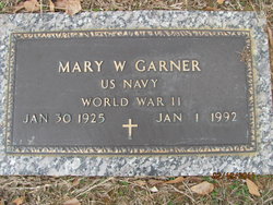 Mary Marable <I>Wilson</I> Garner 