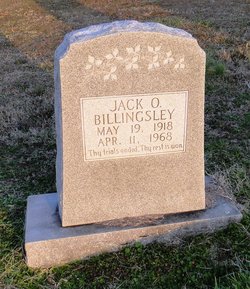 Jack O Billingsley 