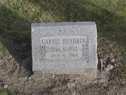 Carrie <I>Nelson</I> Hendrix 