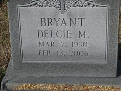 Delcie Mae <I>Newmons</I> Bryant 