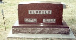 Blanche <I>Morefield</I> Herrold 