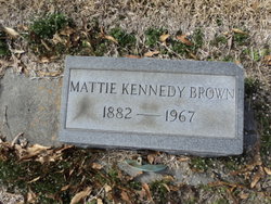 Mattie <I>Kennedy</I> Brown 