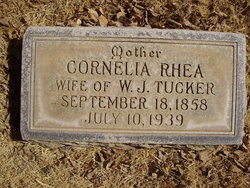 Cornelia Ann <I>Rhea</I> Tucker 