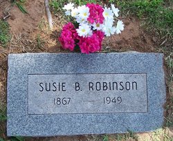 Susan Belle “Susie” <I>Trammell</I> Robinson 