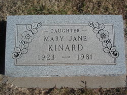 Mary Jane Kinard 