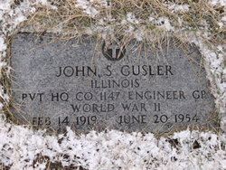 Pvt John S Gusler 