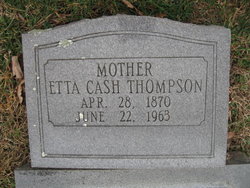 Etta <I>Cash</I> Thompson 